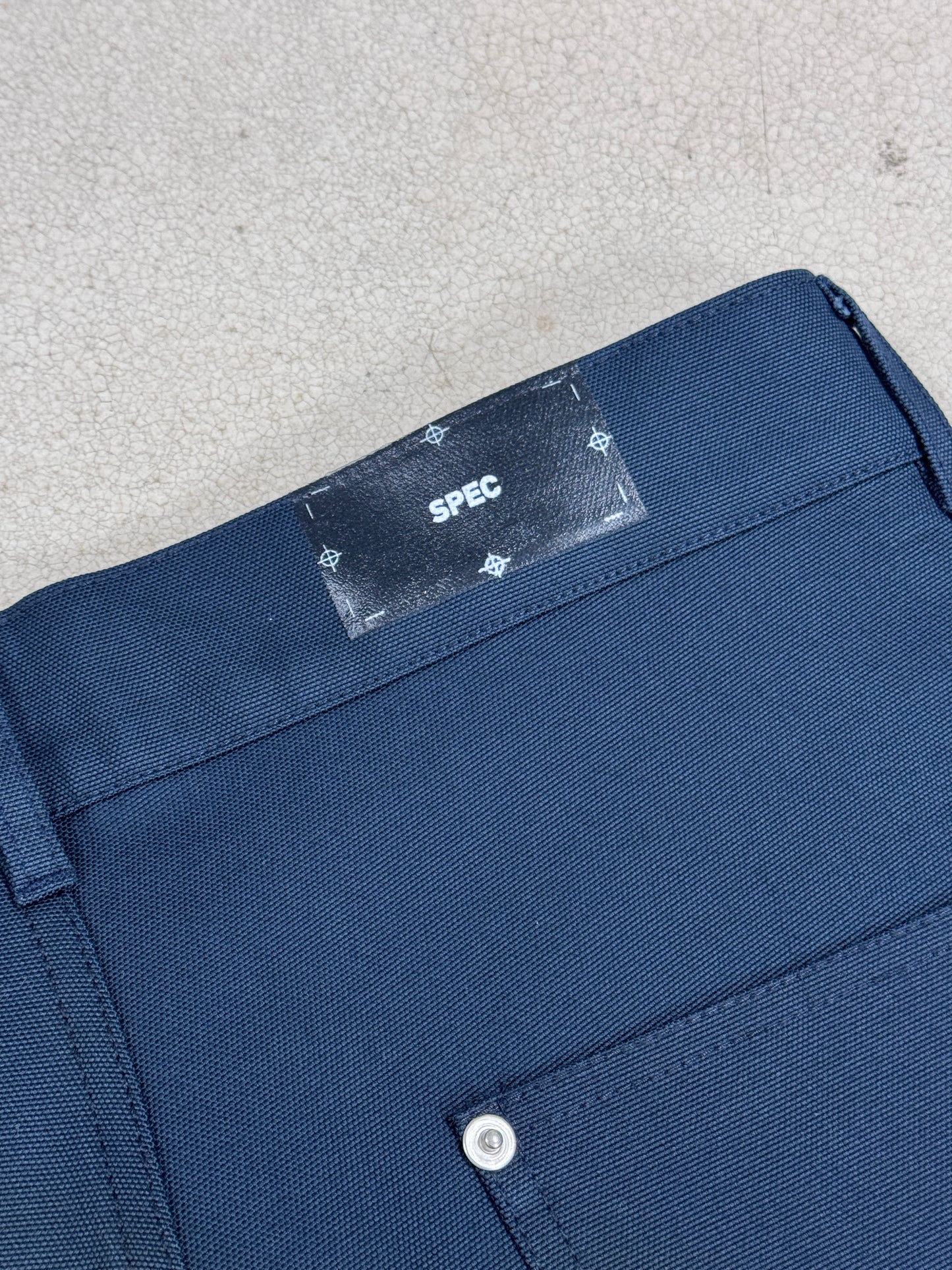 double knee work pants navy