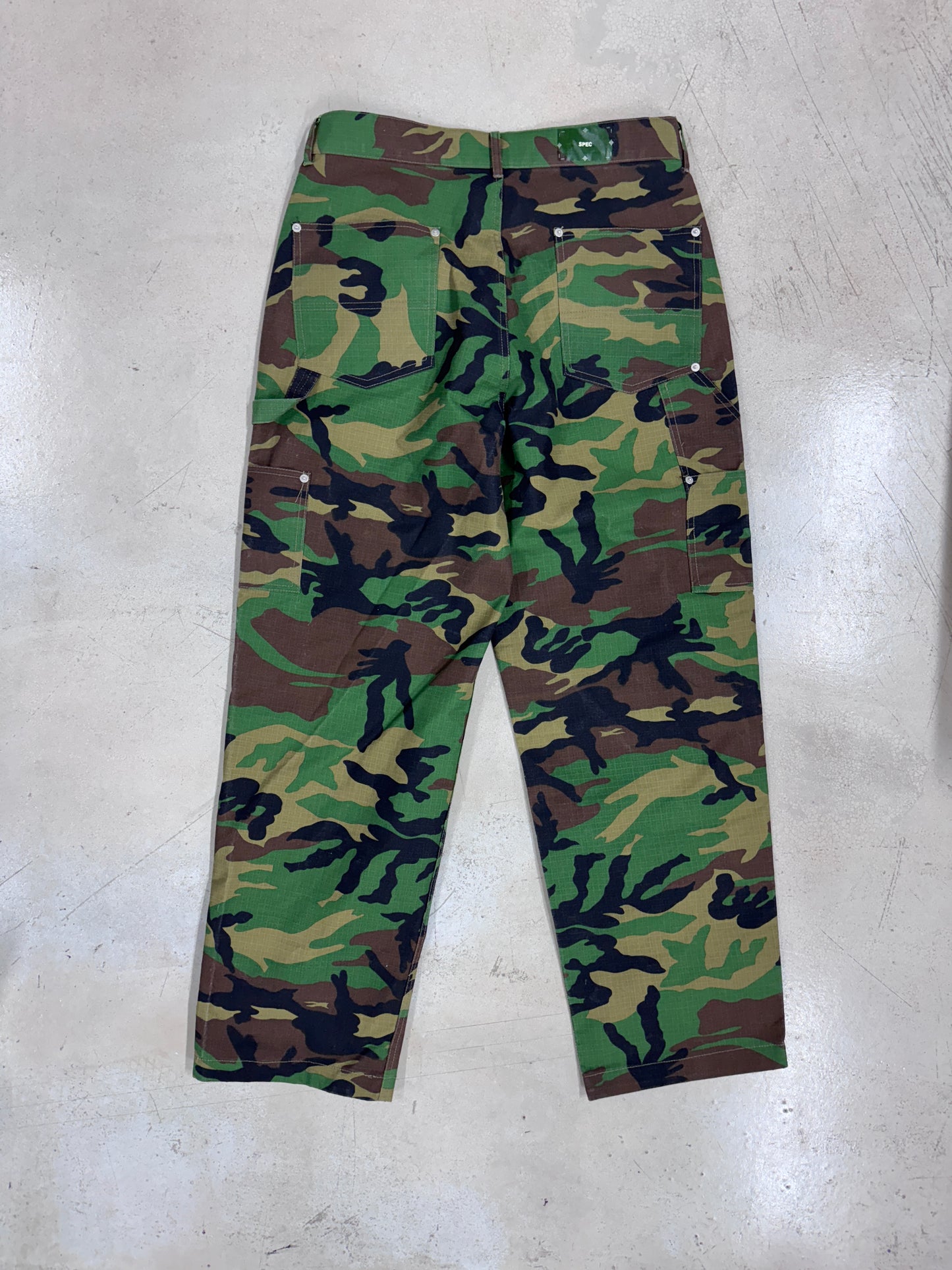 double knee woodland ripstop pants
