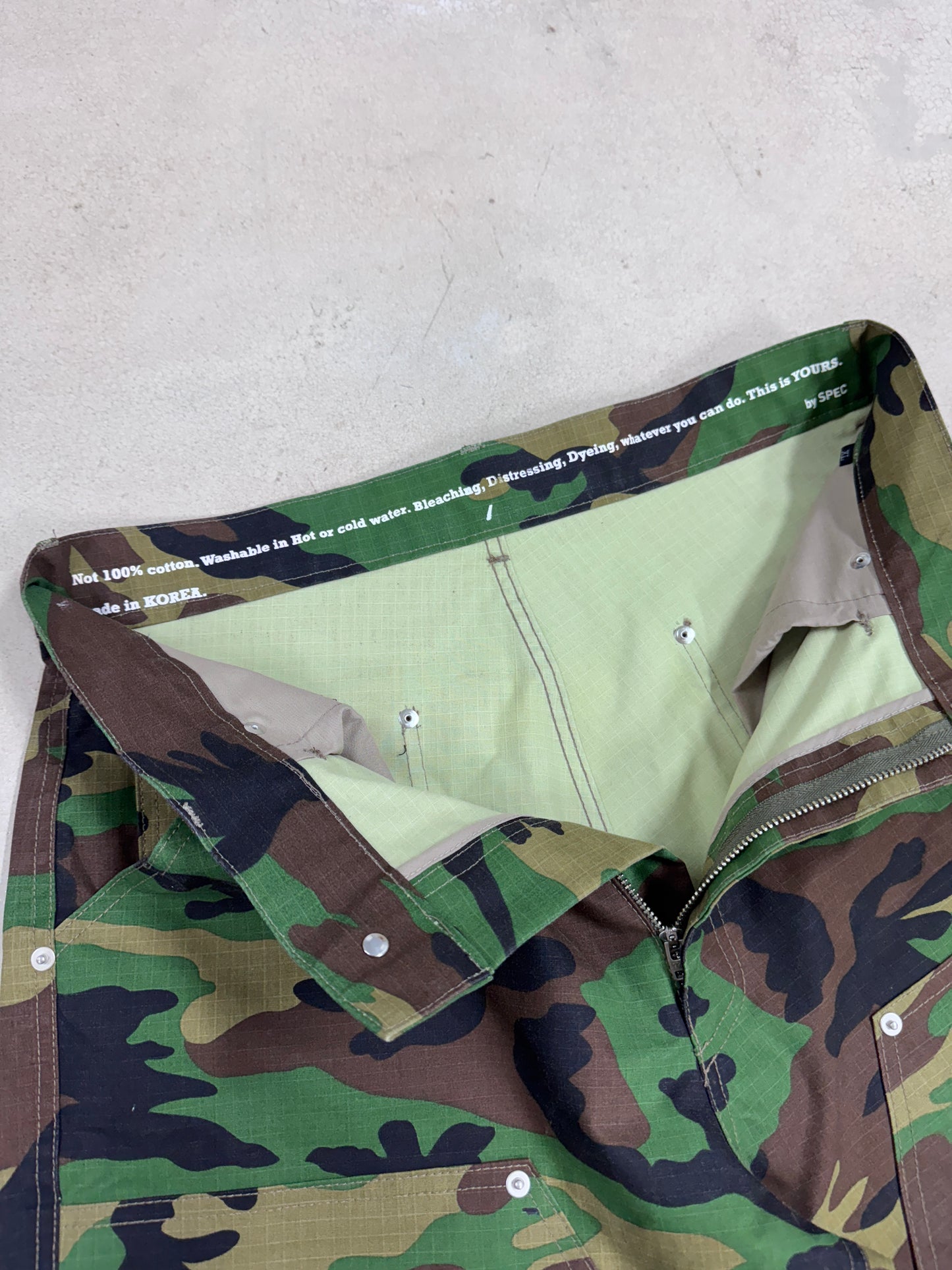 double knee woodland ripstop pants