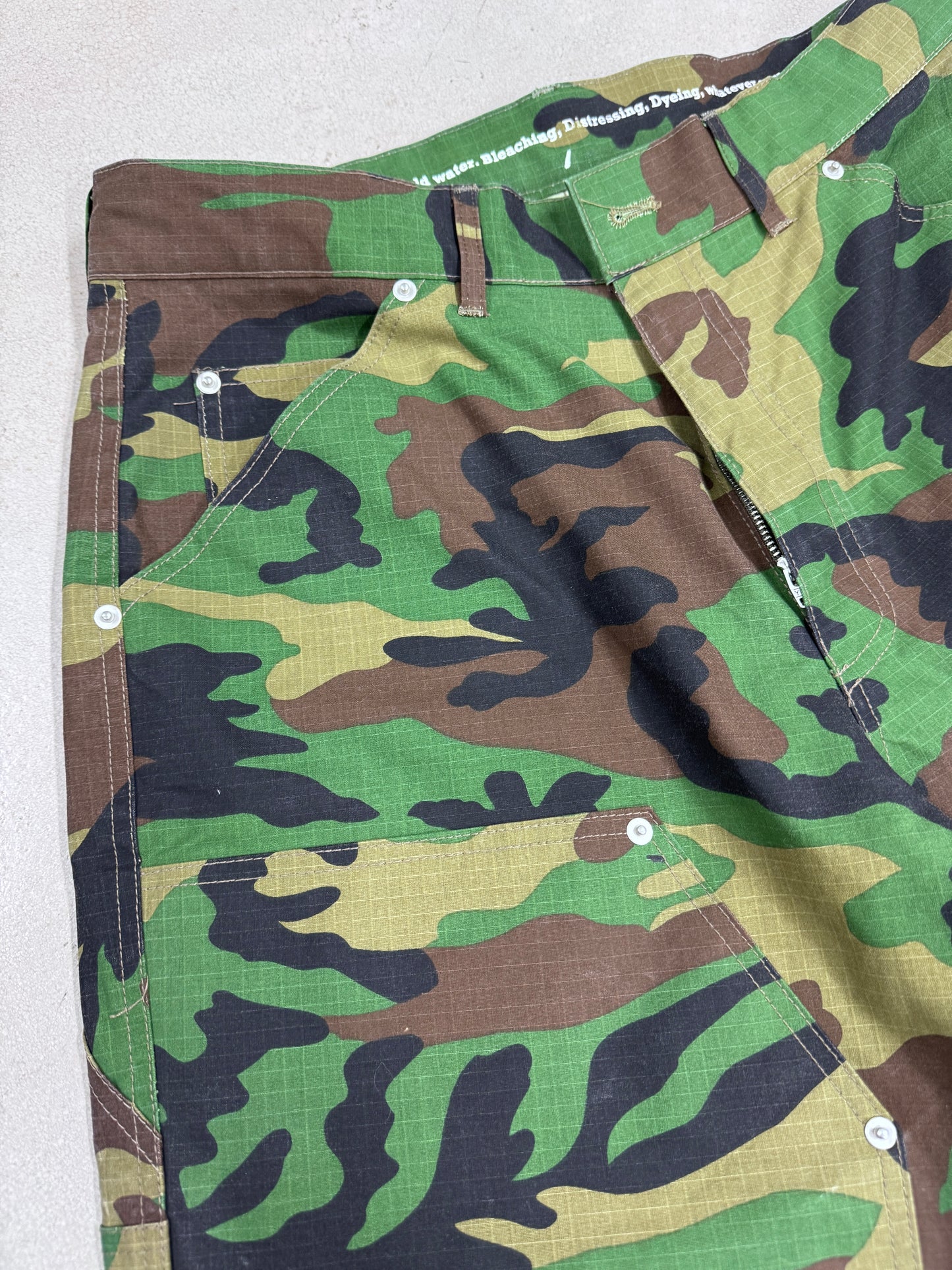 double knee woodland ripstop pants