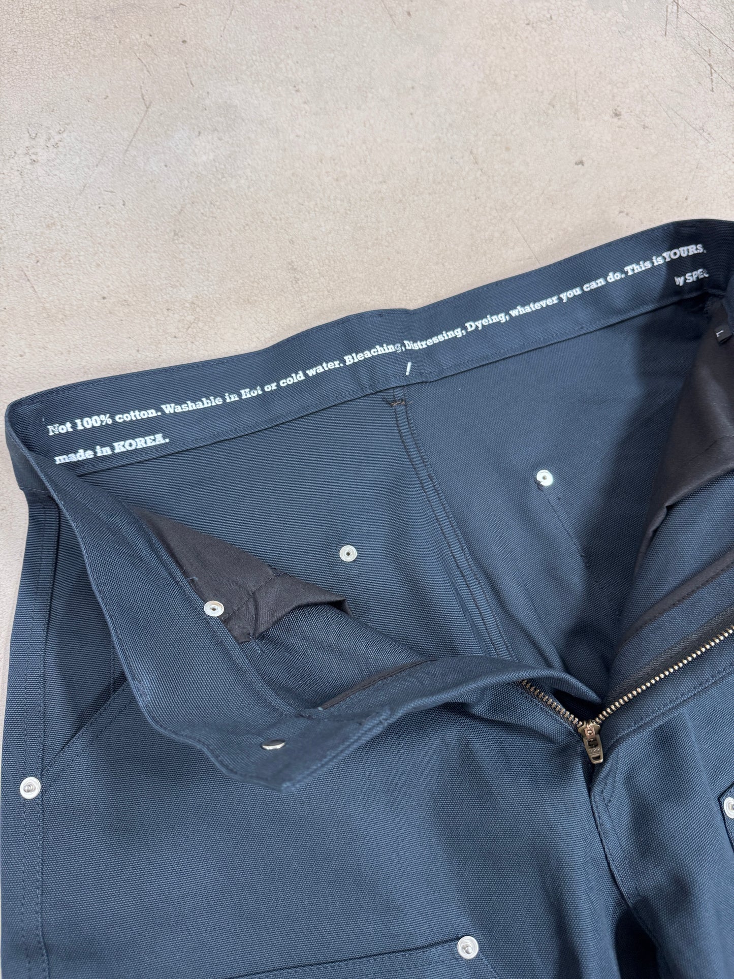 double knee work pants navy