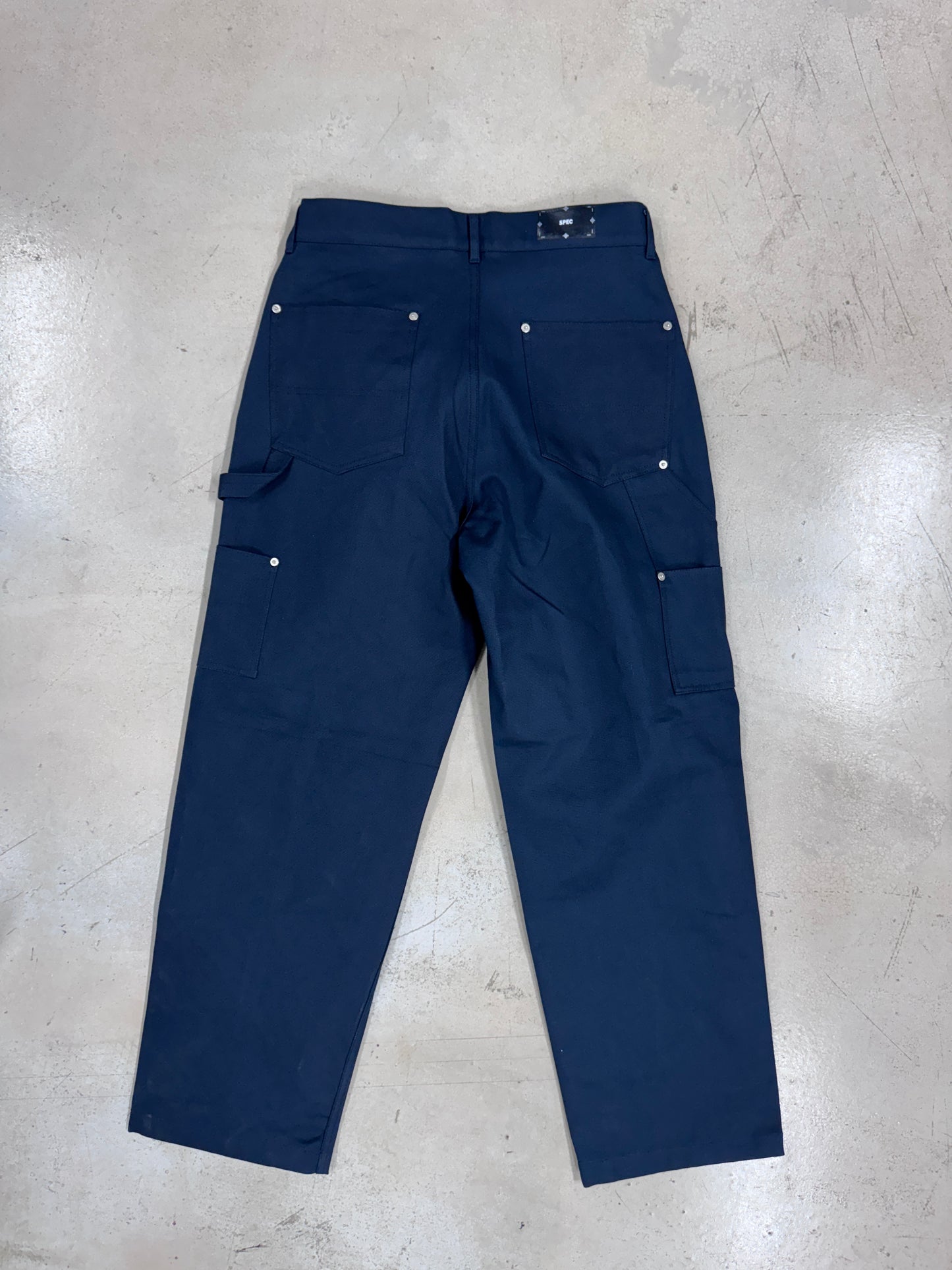 double knee work pants navy