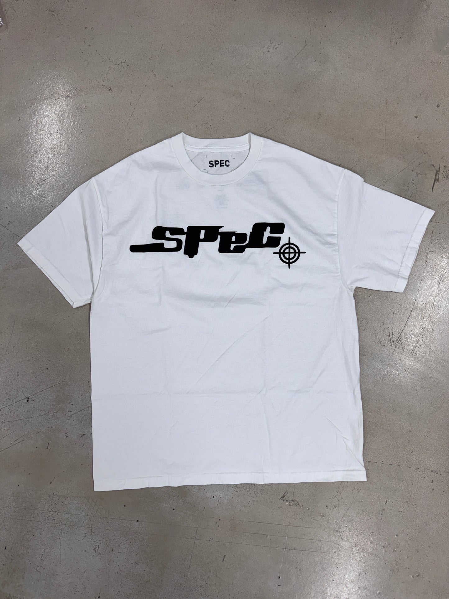 spec chest logo white